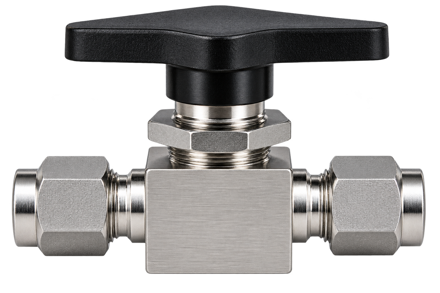 Stainless steel instrumentation ball valve