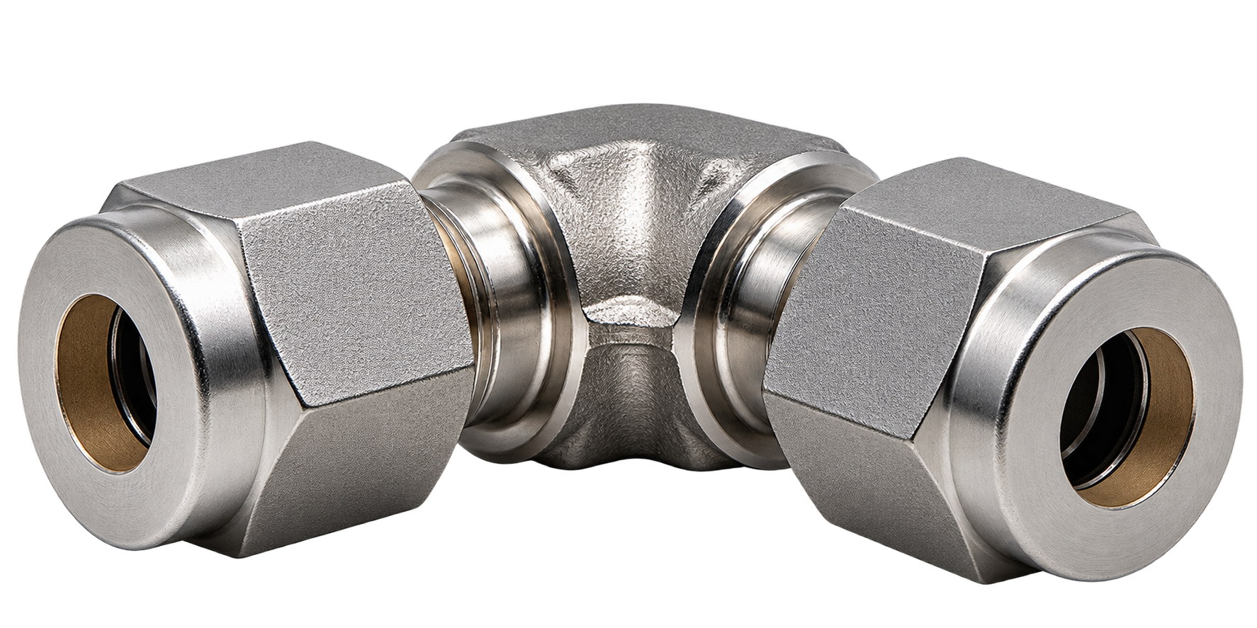 OM6 quarter-inch union elbow